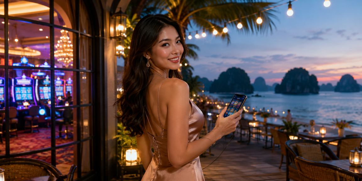 Người chơi trải nghiệm casino trực tuyến trên điện thoại tại Hạ Long