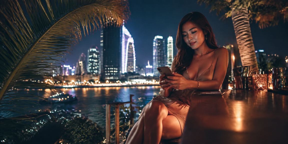 Cảnh đêm Hồ Chí Minh rực rỡ neon – trải nghiệm casino di động dht22
