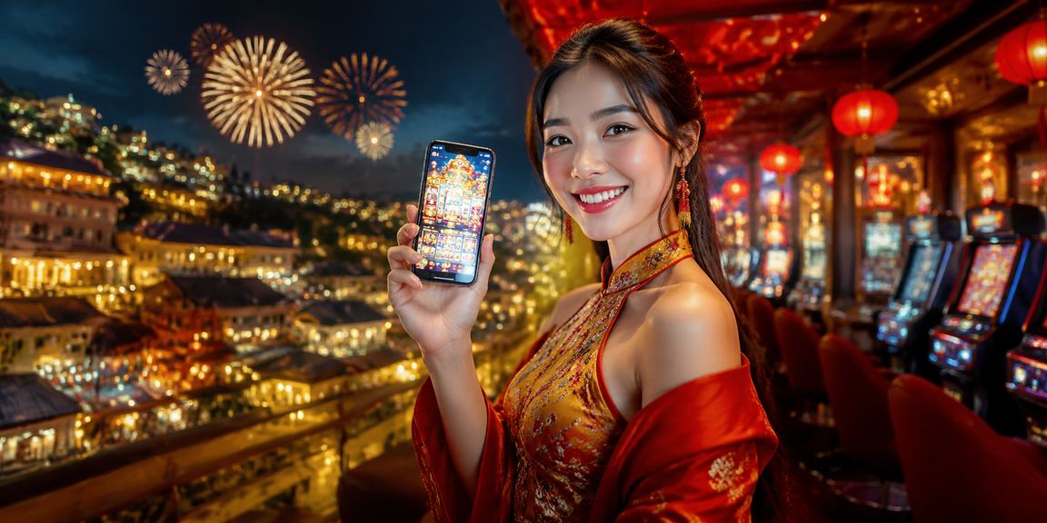 Người dùng trải nghiệm casino trên điện thoại di động giữa lễ hội tại Sapa